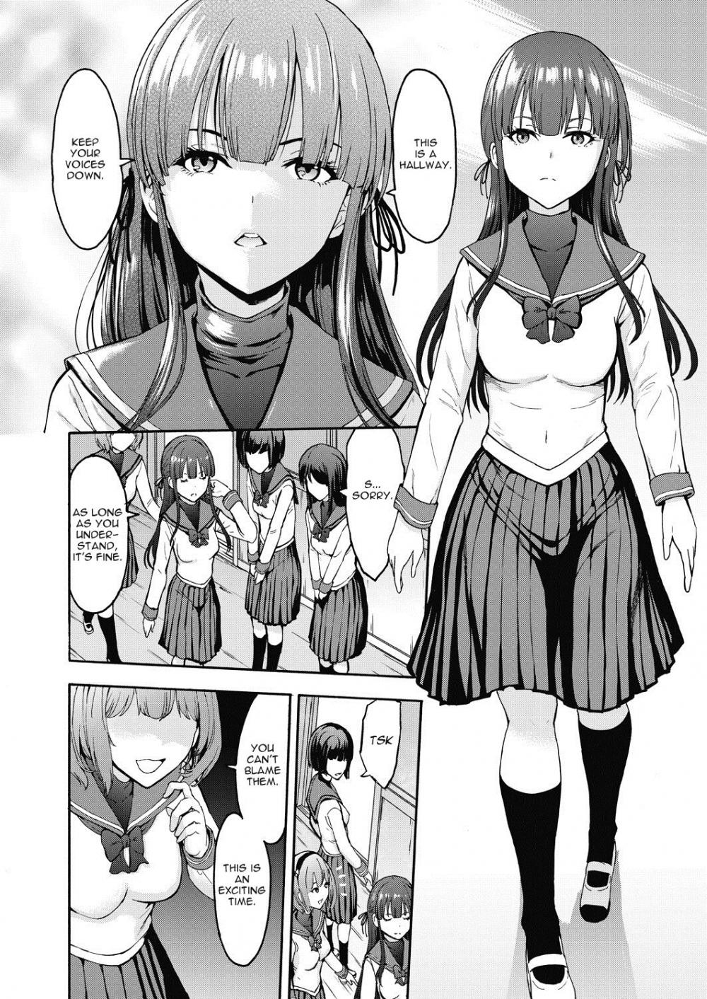 Hentai Manga Comic-Dark Side Student Council President-Chap 1-4